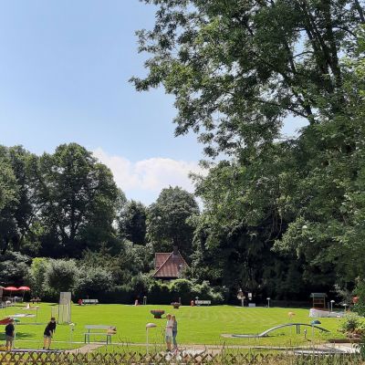 Ein Kiosk für den süßen Snack zwischendurch - Mini-Golf in Lübeck